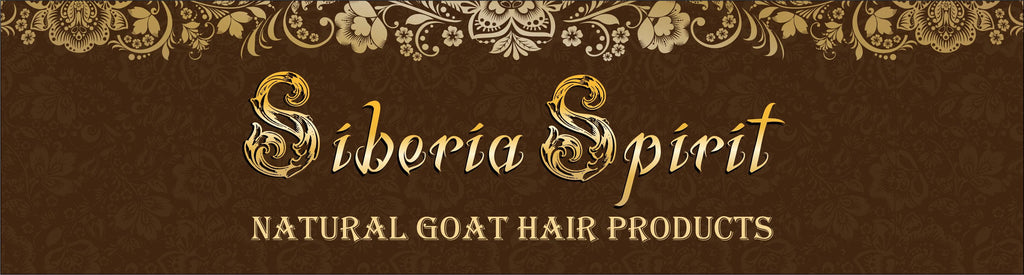 Gold Siberia Spirit logo on brown background